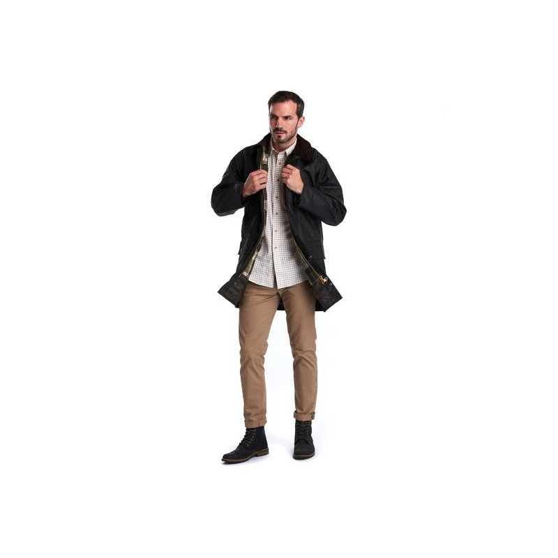 Veste huilée Border Barbour