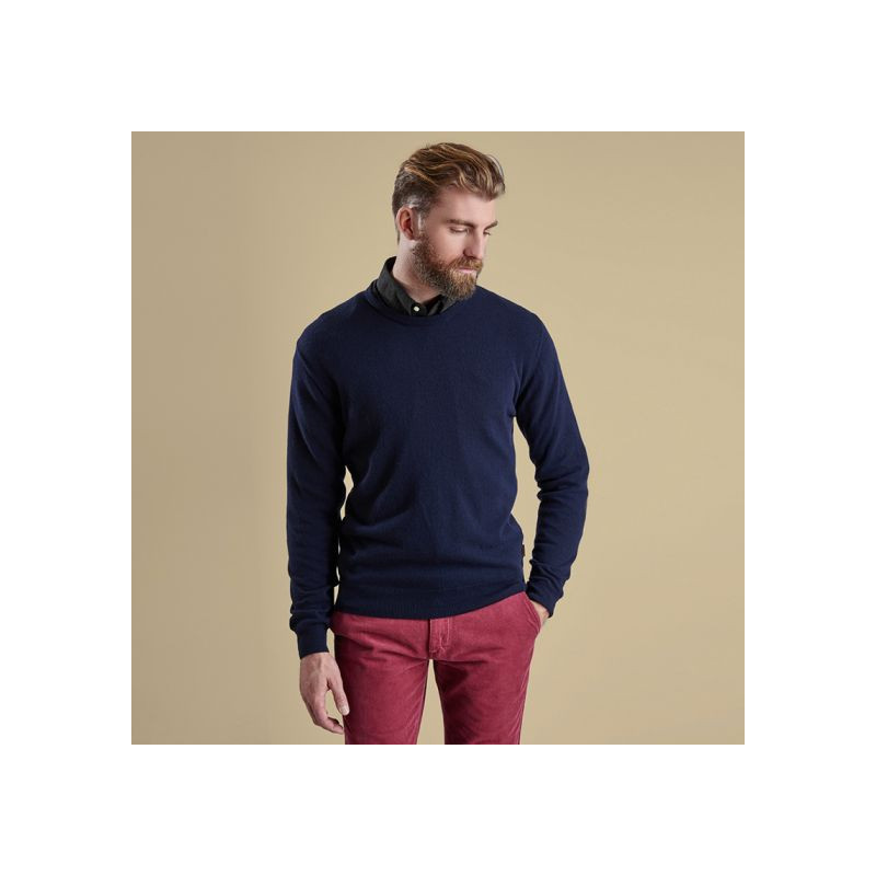 Pull Harrow col rond Barbour