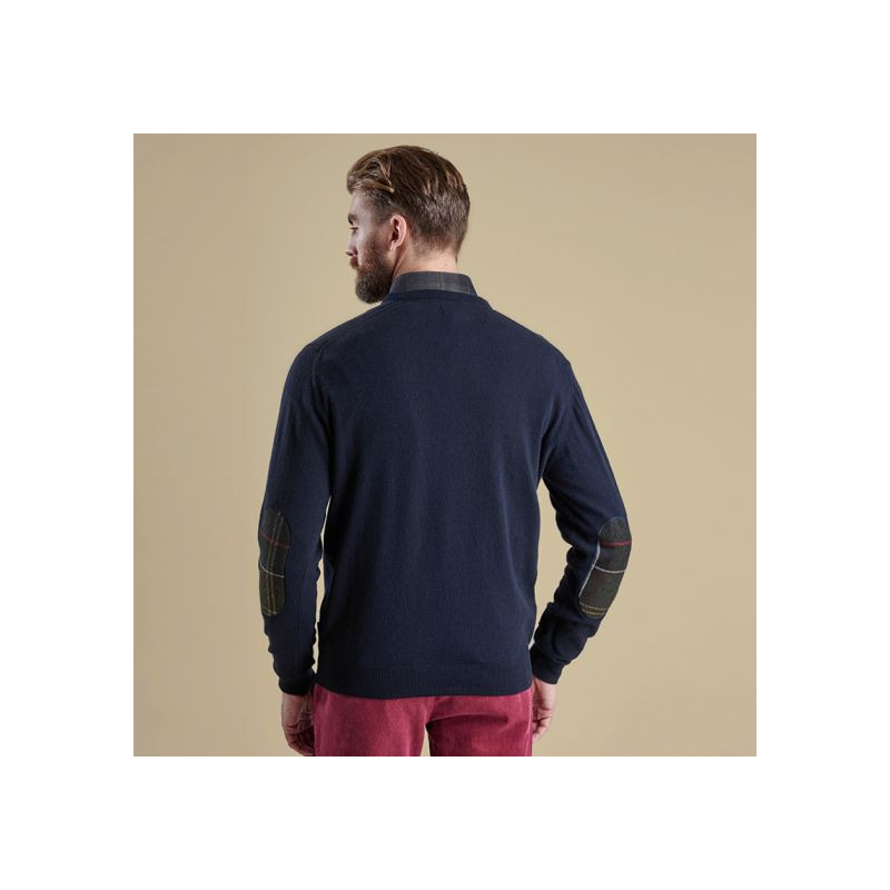 Pull Harrow col rond Barbour