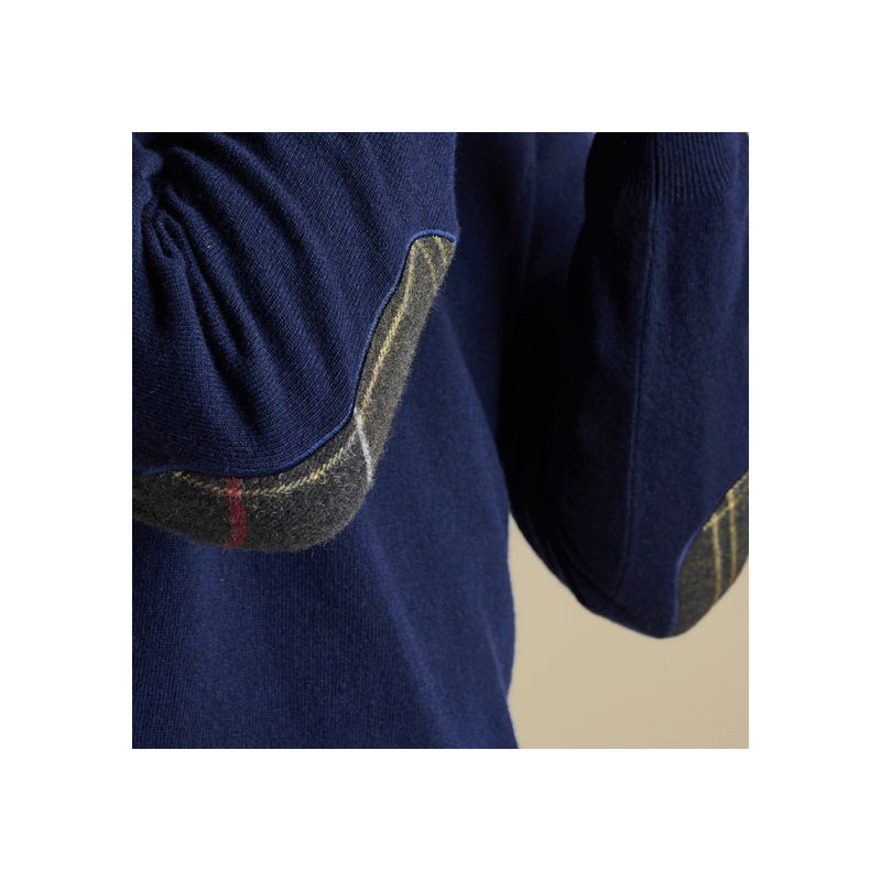 Pull Harrow col rond Barbour
