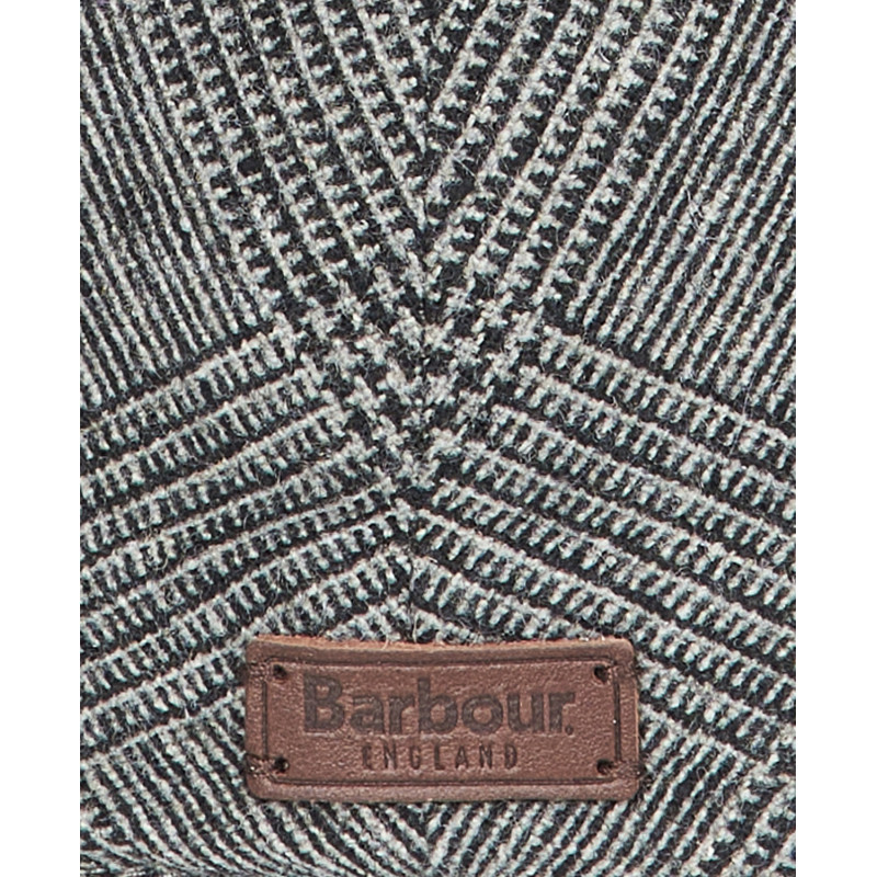 Casquette plate en tweed Wilkin Barbour