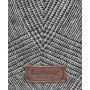 Casquette plate en tweed Wilkin Barbour