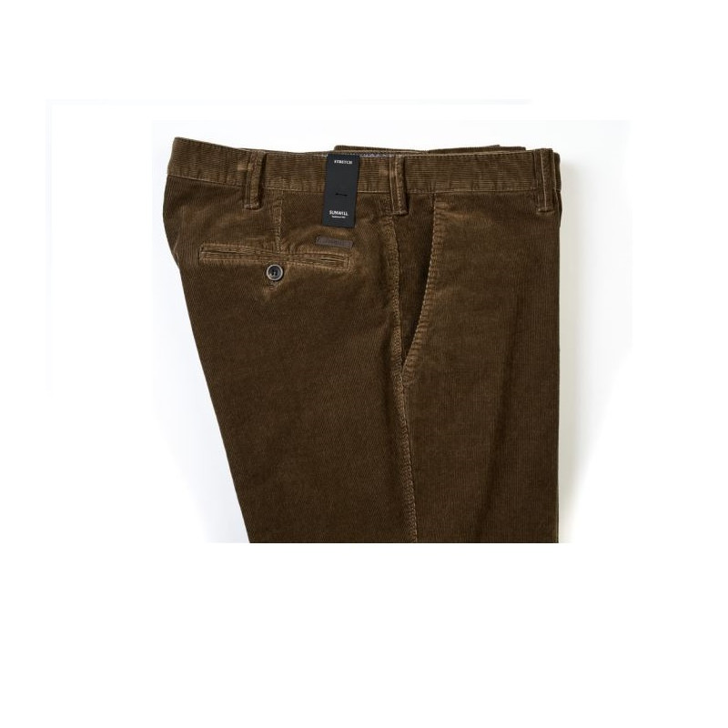 Pantalon chino velours Sunwill