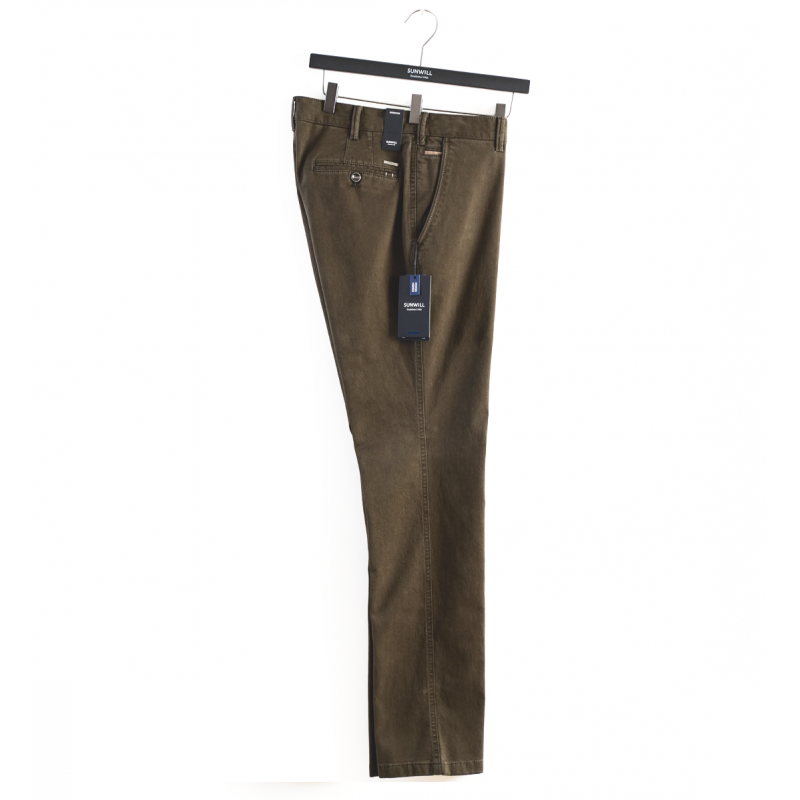 Pantalon chino coupe moderne Sunwill