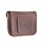 Pochette en Cuir 10 Balles Fermeture Passant Country Sellerie