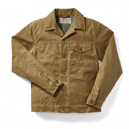 Filson Korte Gevoerde Cruiser Geoliede Jas