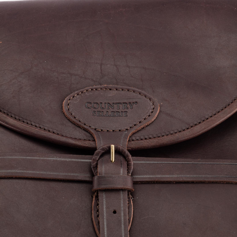 Fourreau Double en Cuir Doublure Fourrée Country Sellerie