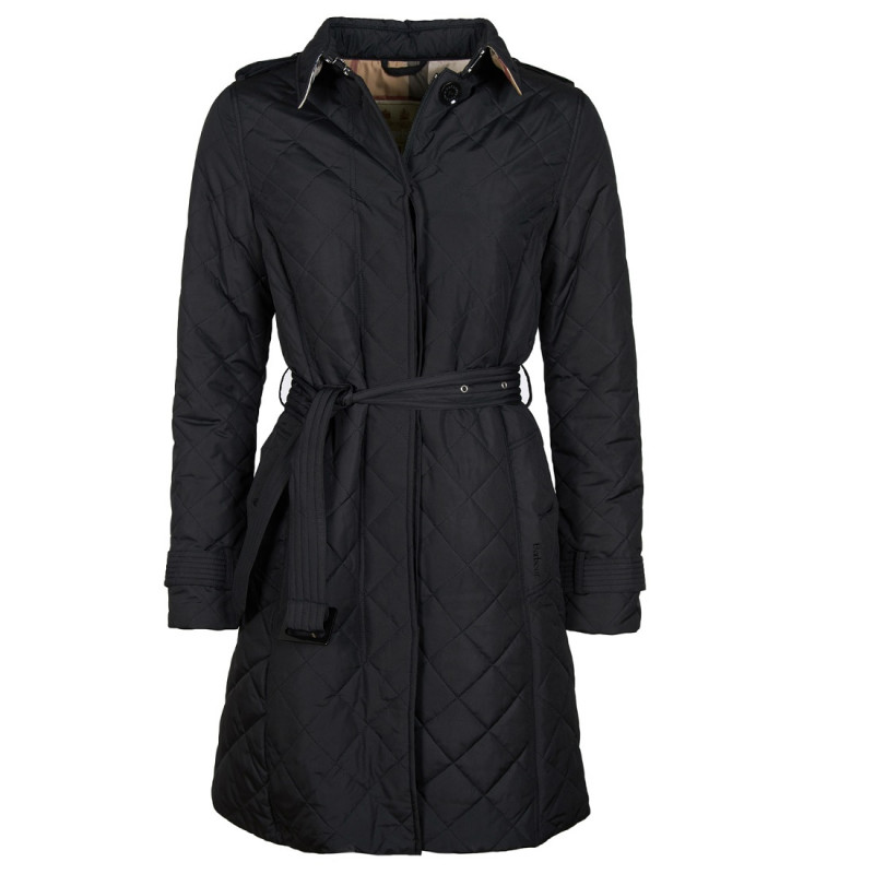 Veste Matelassée Longue Banana Republic Femme Taille L - Noir - Parfait état Occasion