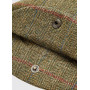 Casquette plate tweed Holly Dubarry