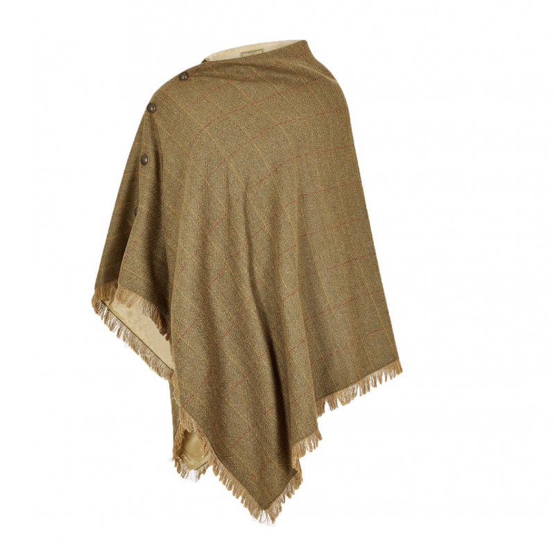 Poncho en Tweed Femme Hazelwood Dubarry