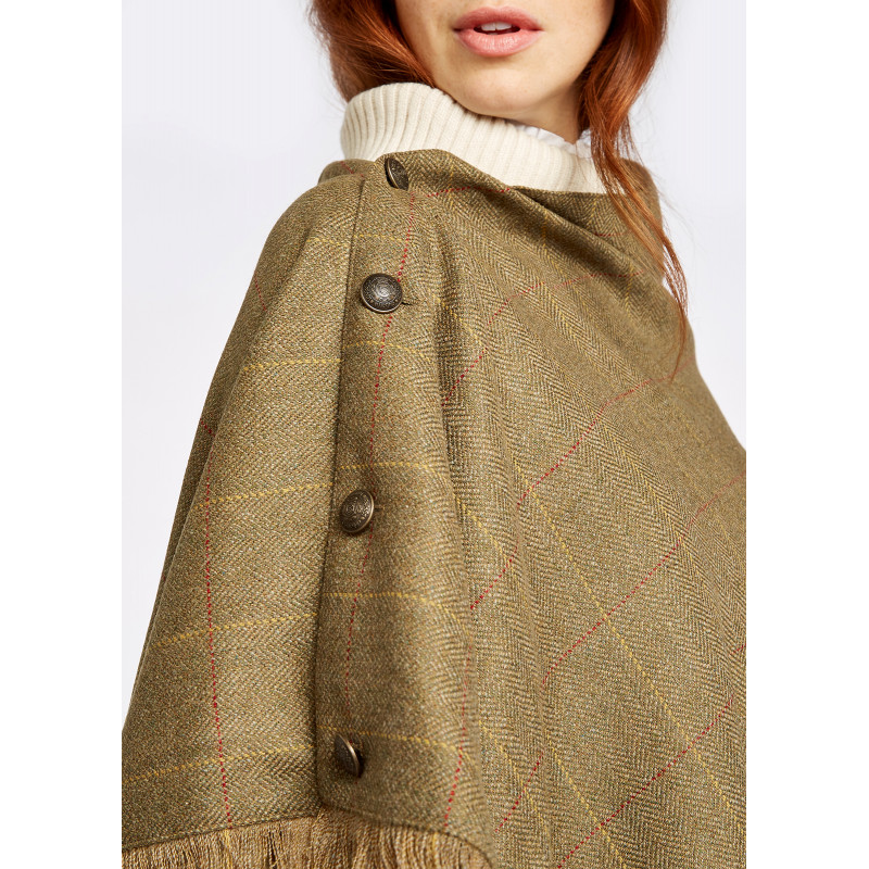 Poncho en Tweed Femme Hazelwood Dubarry