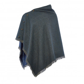 Poncho en Tweed Femme Hazelwood Dubarry