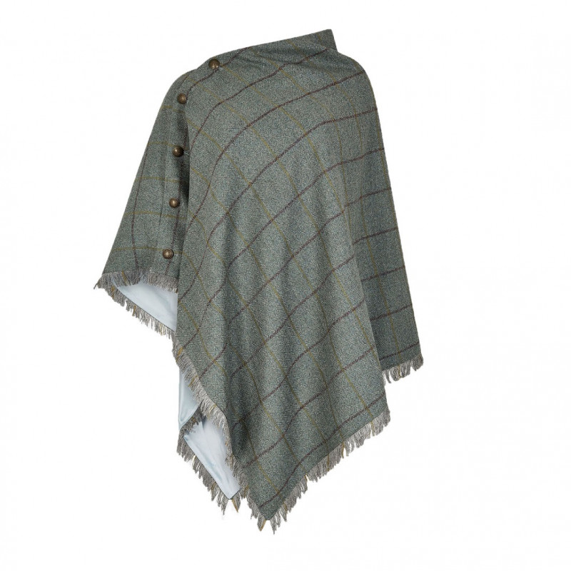 Poncho en Tweed Femme Hazelwood Dubarry