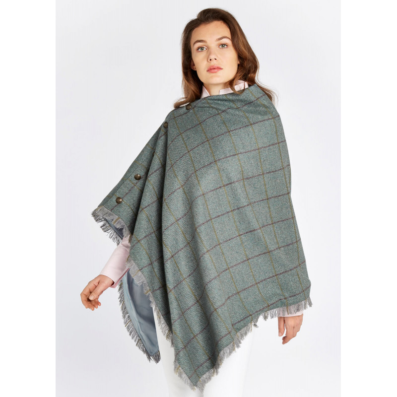 Poncho en Tweed Femme Hazelwood Dubarry
