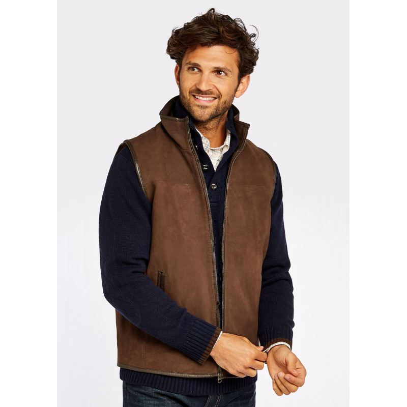 Gilet en cuir Dunhill Dubarry