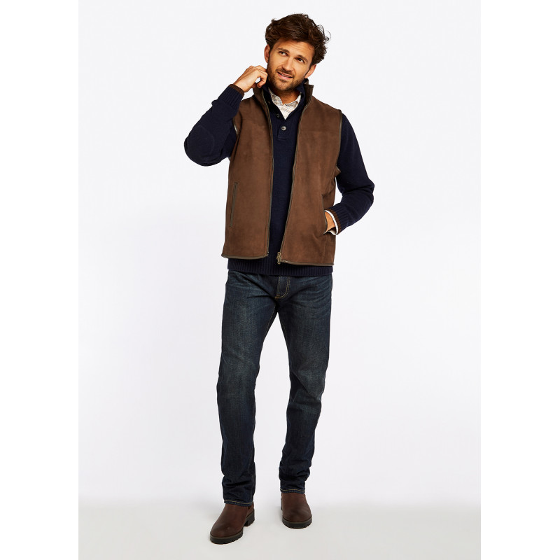 Gilet en cuir Dunhill Dubarry