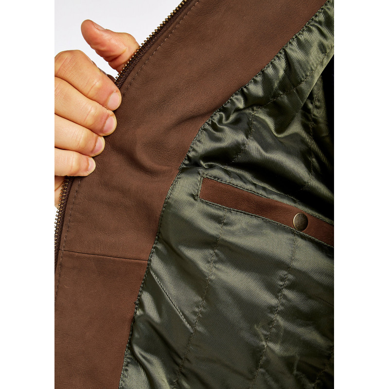 Gilet en cuir Dunhill Dubarry