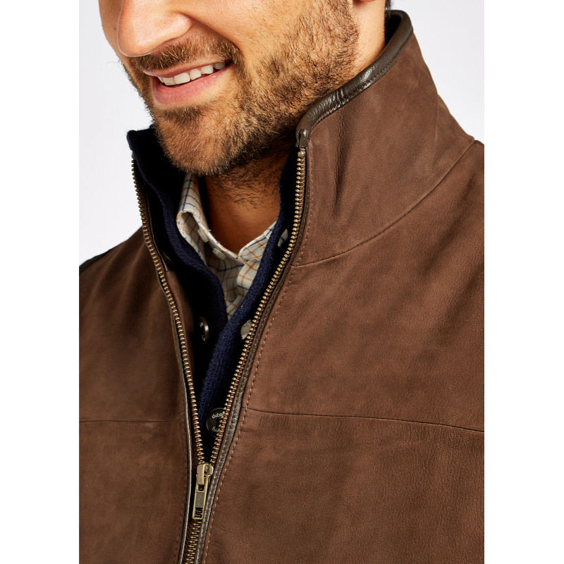 Gilet en cuir Dunhill Dubarry