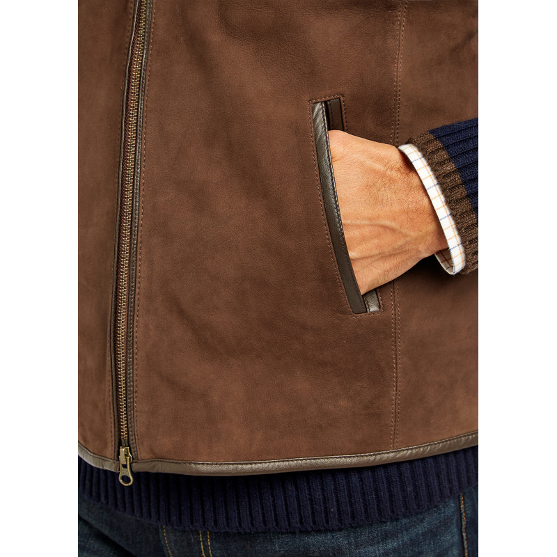 Gilet en cuir Dunhill Dubarry