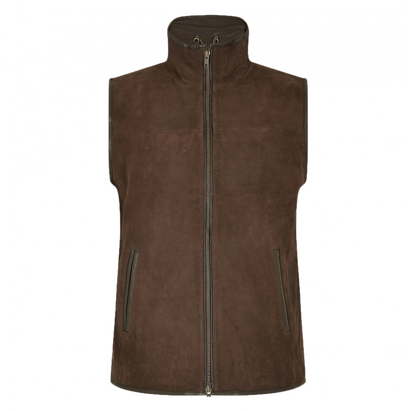 Gilet en cuir Dunhill Dubarry