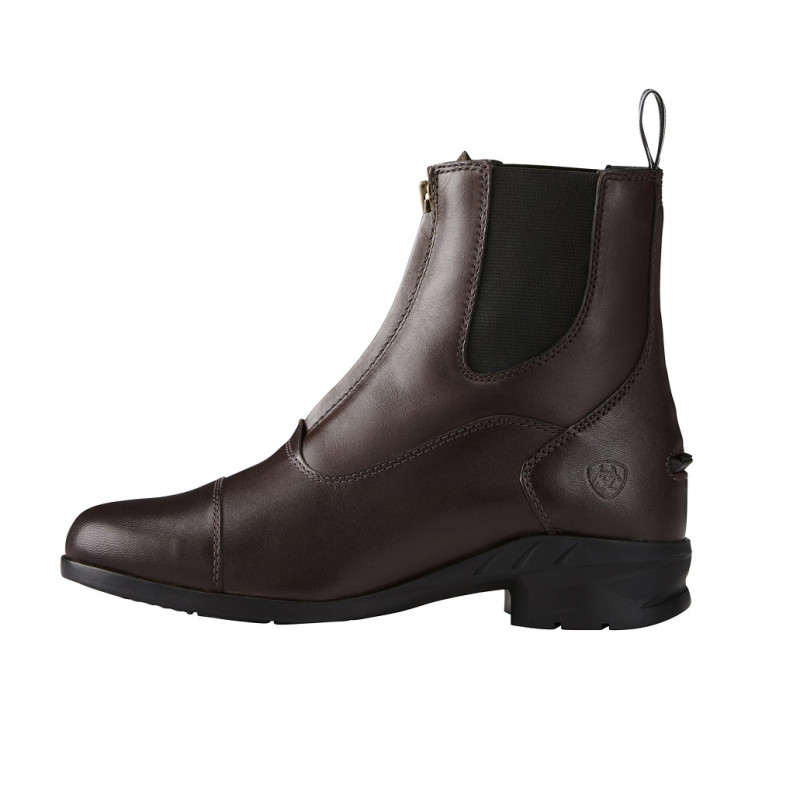 Boots d'équitation cuir Héritage IV zip paddock Ariat