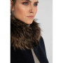 Manteau réversible Elly femme avec fourrure Schneiders