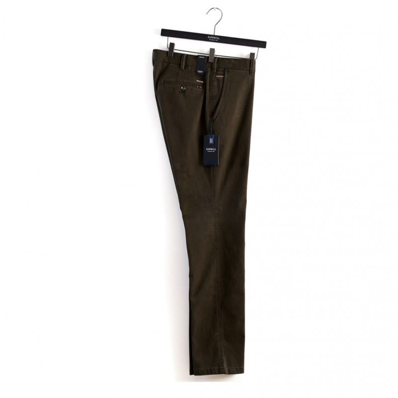 Pantalon chino coupe moderne Sunwill