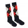 Wollen jacquard sokken