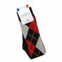 Chaussettes jacquard en laine