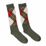 Chaussettes jacquard en laine