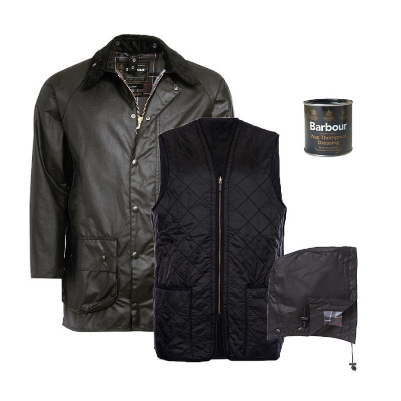 Pack Veste huilée Beaufort Barbour