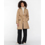 Veste longue matelassée Caledonian femme Barbour