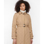 Veste longue matelassée Caledonian femme Barbour