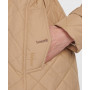 Veste longue matelassée Caledonian femme Barbour