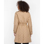 Veste longue matelassée Caledonian femme Barbour