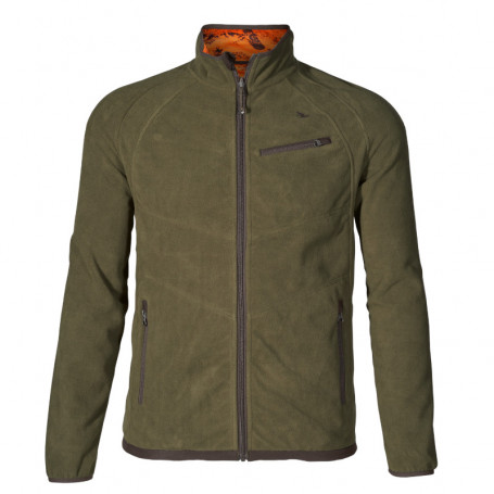 Sweat Polaire Seeland Unisexe Taille S - Marron, Fermeture 1/4 Zip - Excellent état
