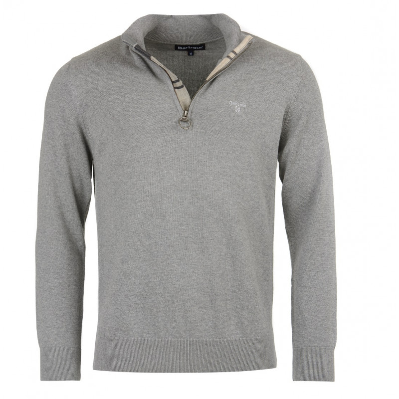 Pull Coton Half Zip Barbour