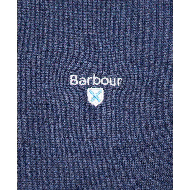 Pull Organic col rond Barbour