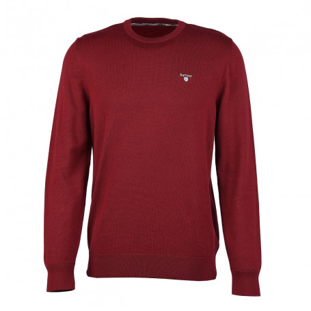 Pull Organic col rond Barbour