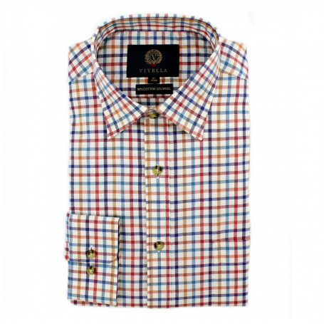 Overhemd Tattersall Viyella