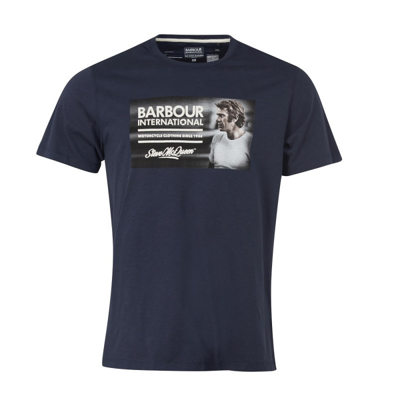 T-shirt Steve McQueen Legend Barbour International