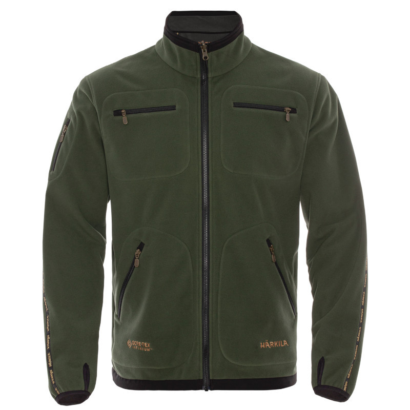 Veste Polaire Kamko Gris/Vert Härkila