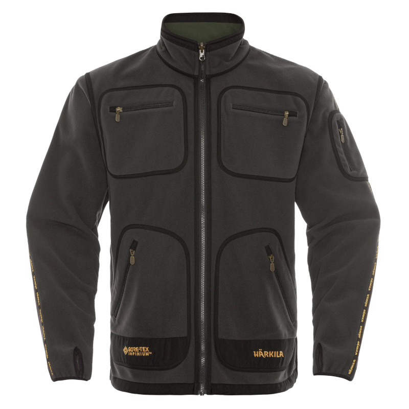 Veste Polaire Kamko Gris/Vert Härkila