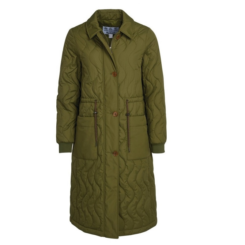 Veste longue matelassée Astley femme Barbour