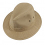 Chapeau Traveller en coton délavé Stetson