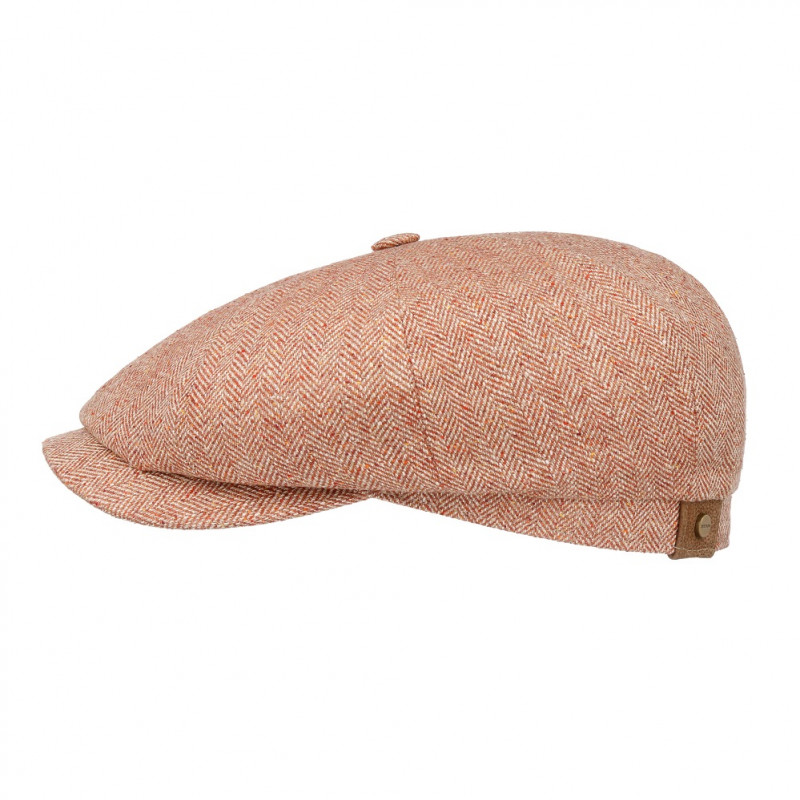 Casquette Bakerboy Hatteras en soie Stetson