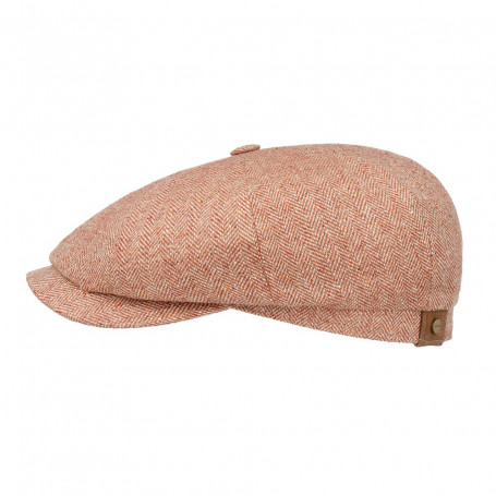 Casquette Bakerboy Hatteras en soie Stetson