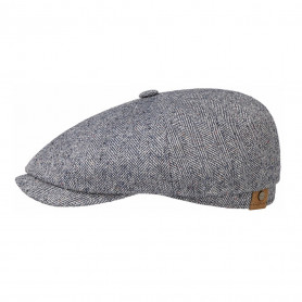 Casquette Bakerboy Hatteras en soie Stetson