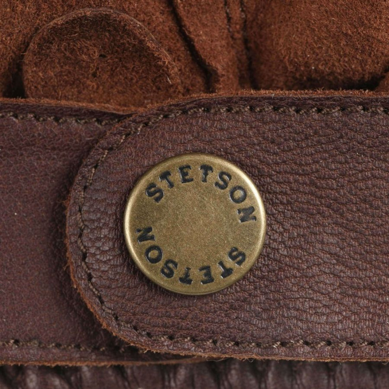 Mitaines en cuir nappa Stetson
