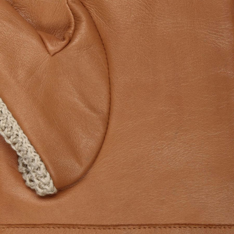 Gants cuir et tricot Stetson